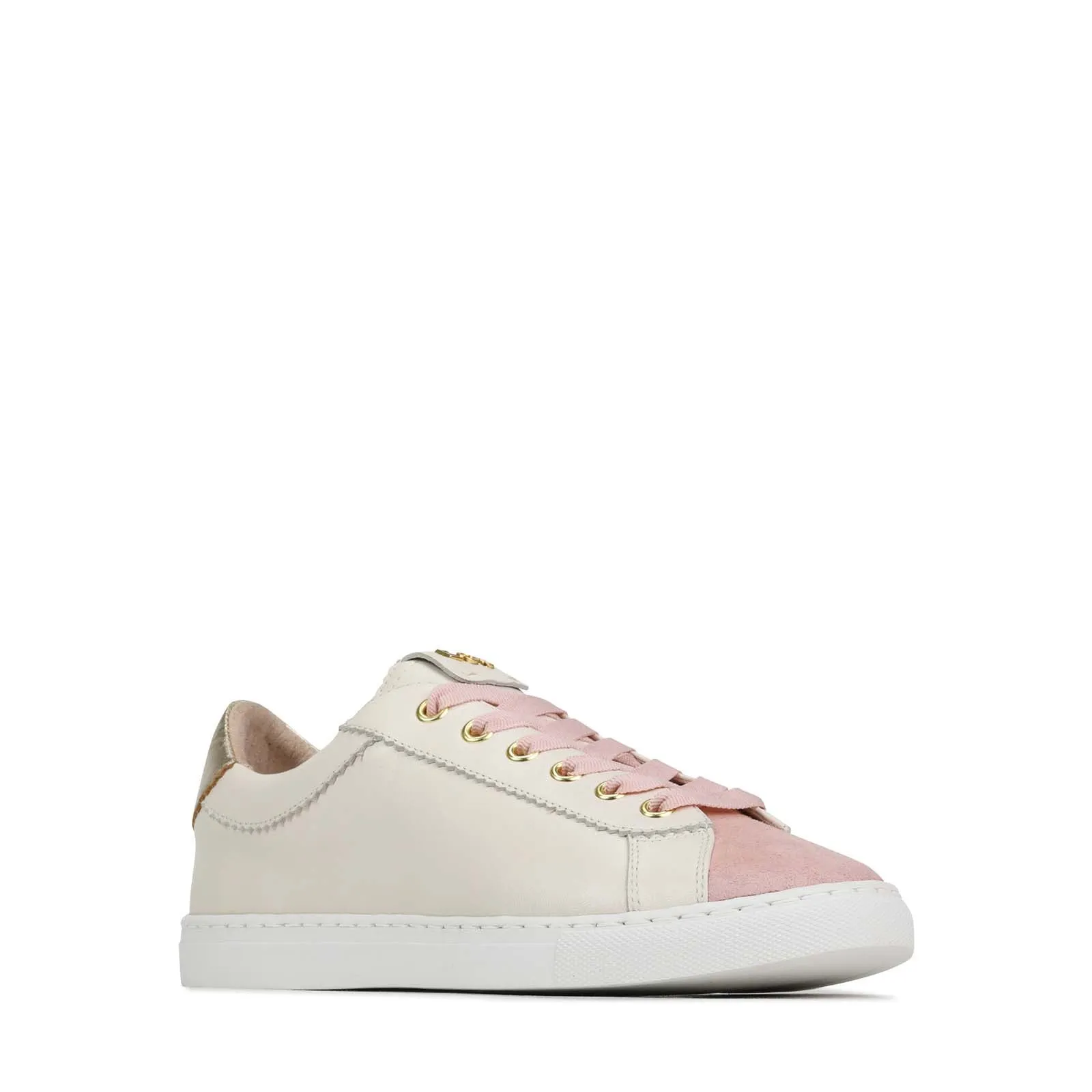 RAFAELLA LEATHER SUEDE SNEAKERS