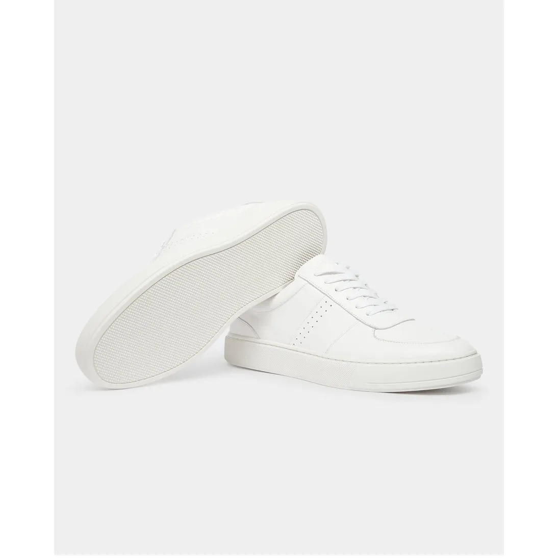 Remus Uomo Enrico Leather Trainers 02207 White