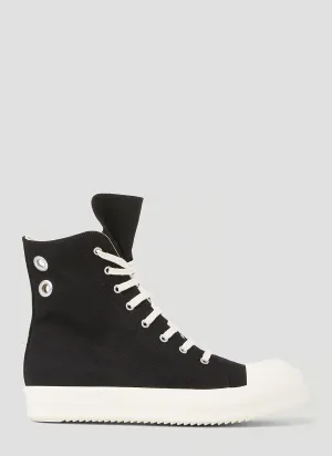 Rick Owens DRKSHDW Denim High Top Sneakers