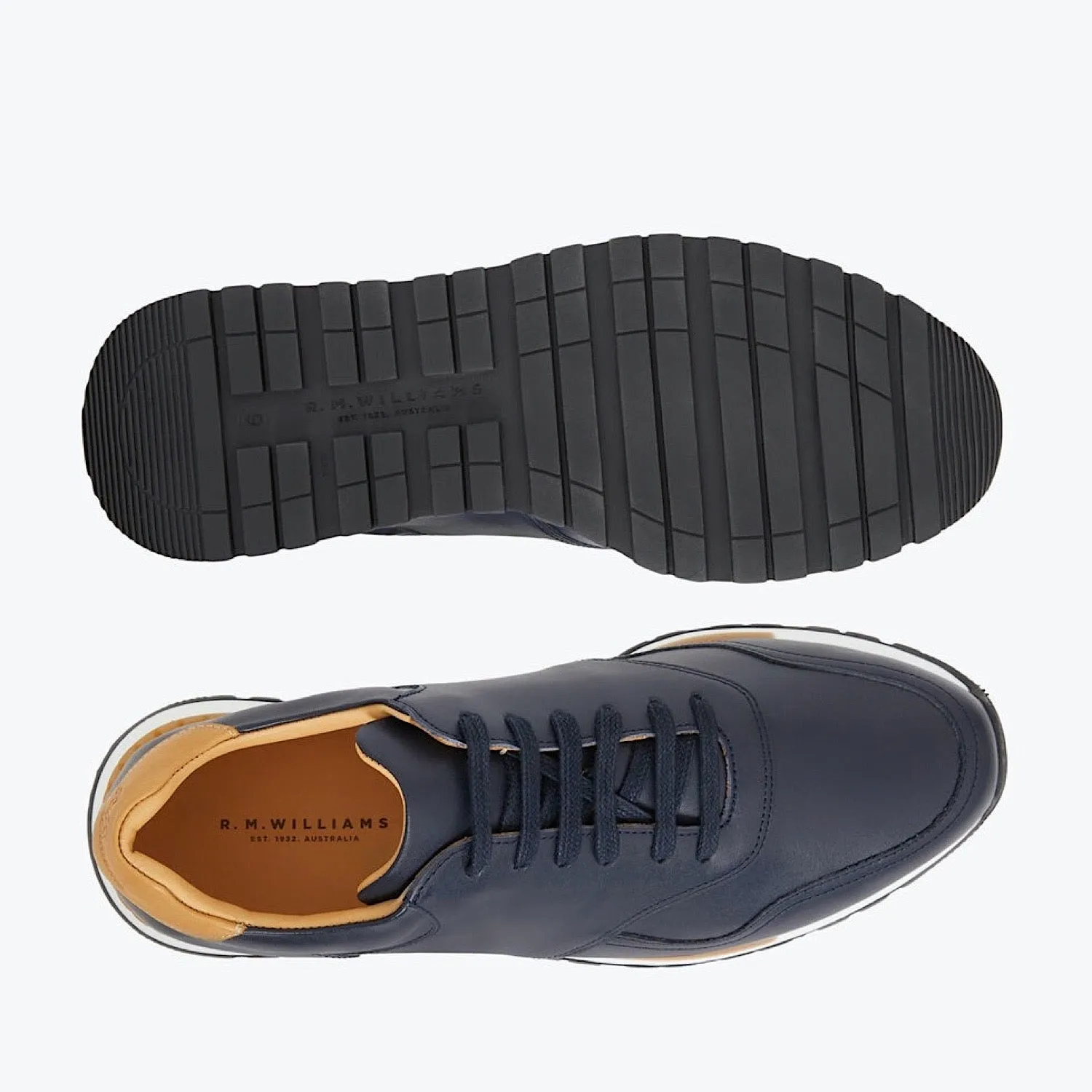 R.M. Williams Fitzroy Sneakers - Navy