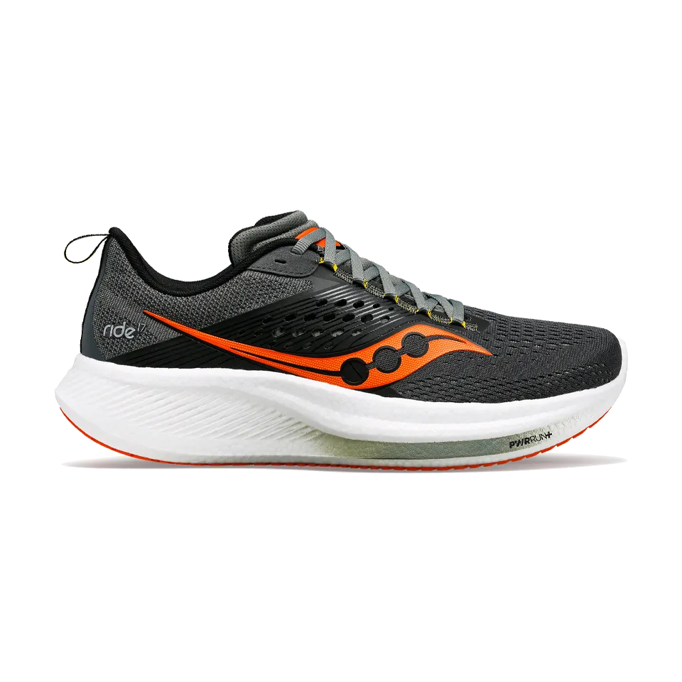 Saucony Men's Ride 17 Shadow/Pepper