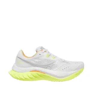 Saucony Women's Endorphin Speed 4 Running Shoes in White/Sunny SS25