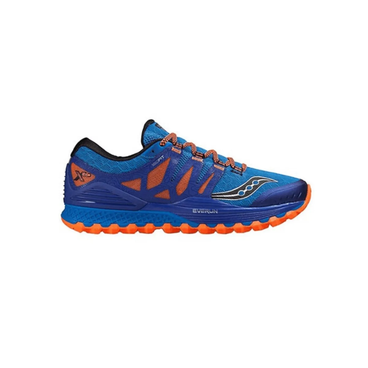 Saucony Xodus ISO Running Shoes Blue Orange