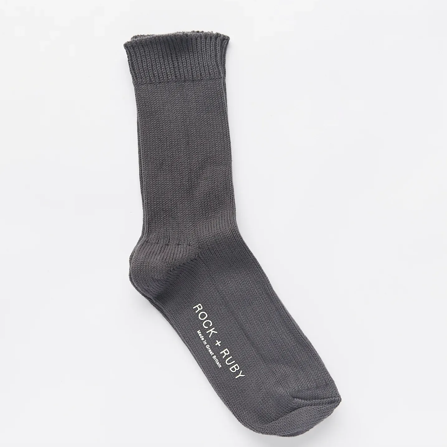 Slate Organic Cotton Socks