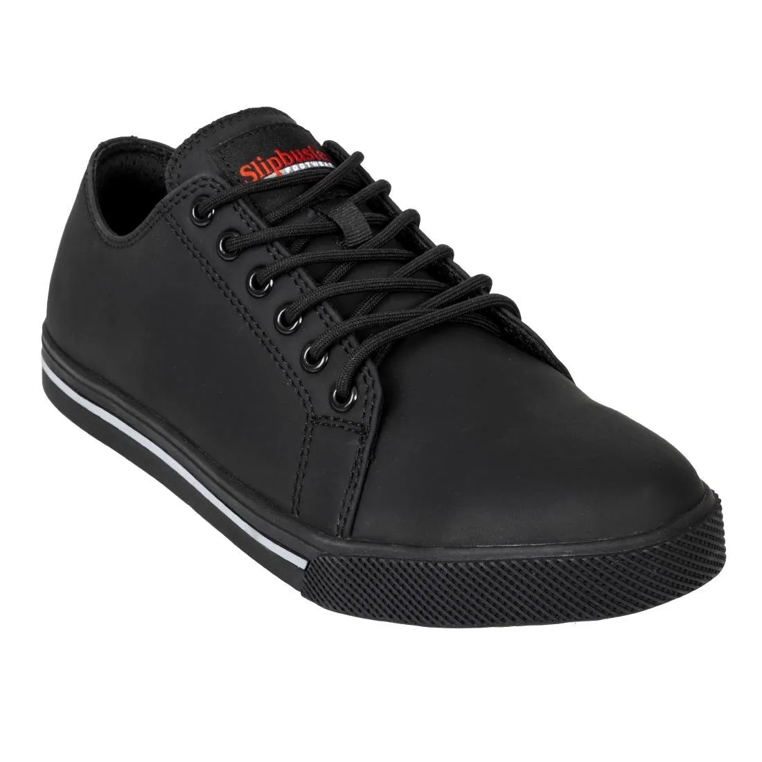 Slipbuster Microfibre Safety Trainers Matte Black 38 - BA060-38