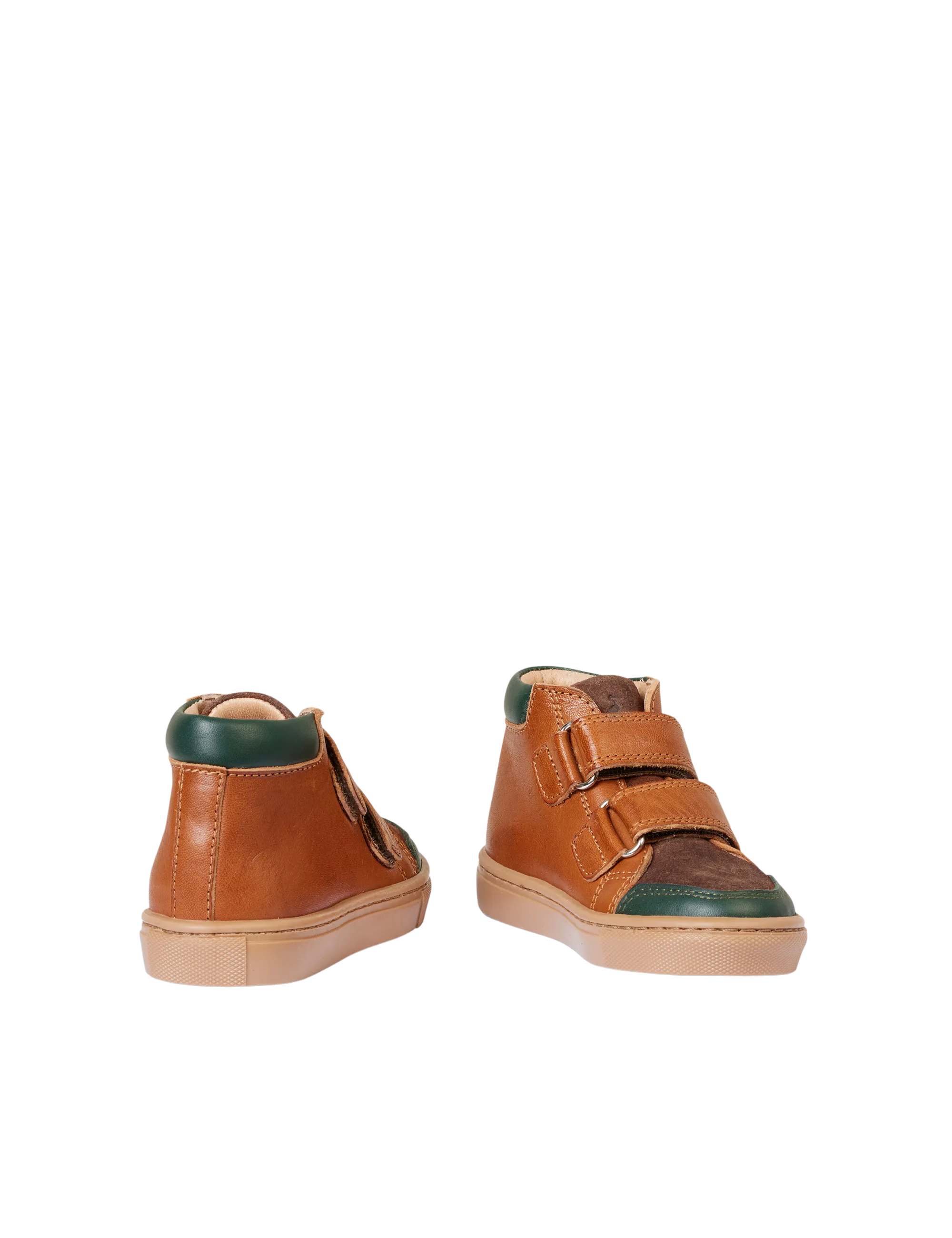 Sneaker - Color Block Cognac