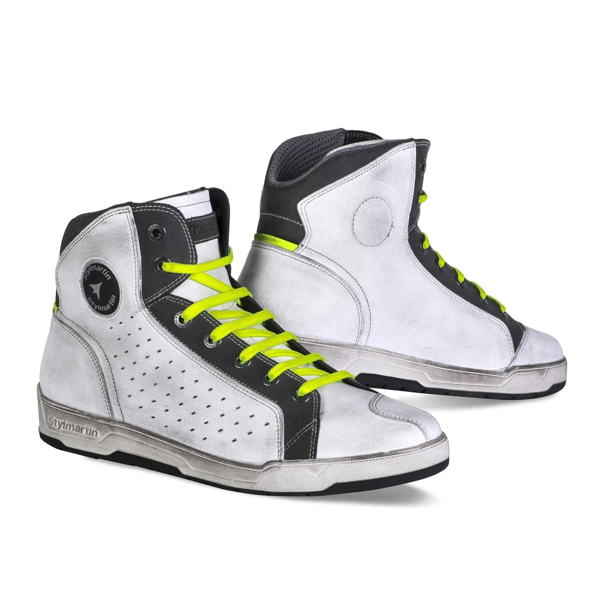 Stylmartin Sector Sneaker Motorcycle Boots in White