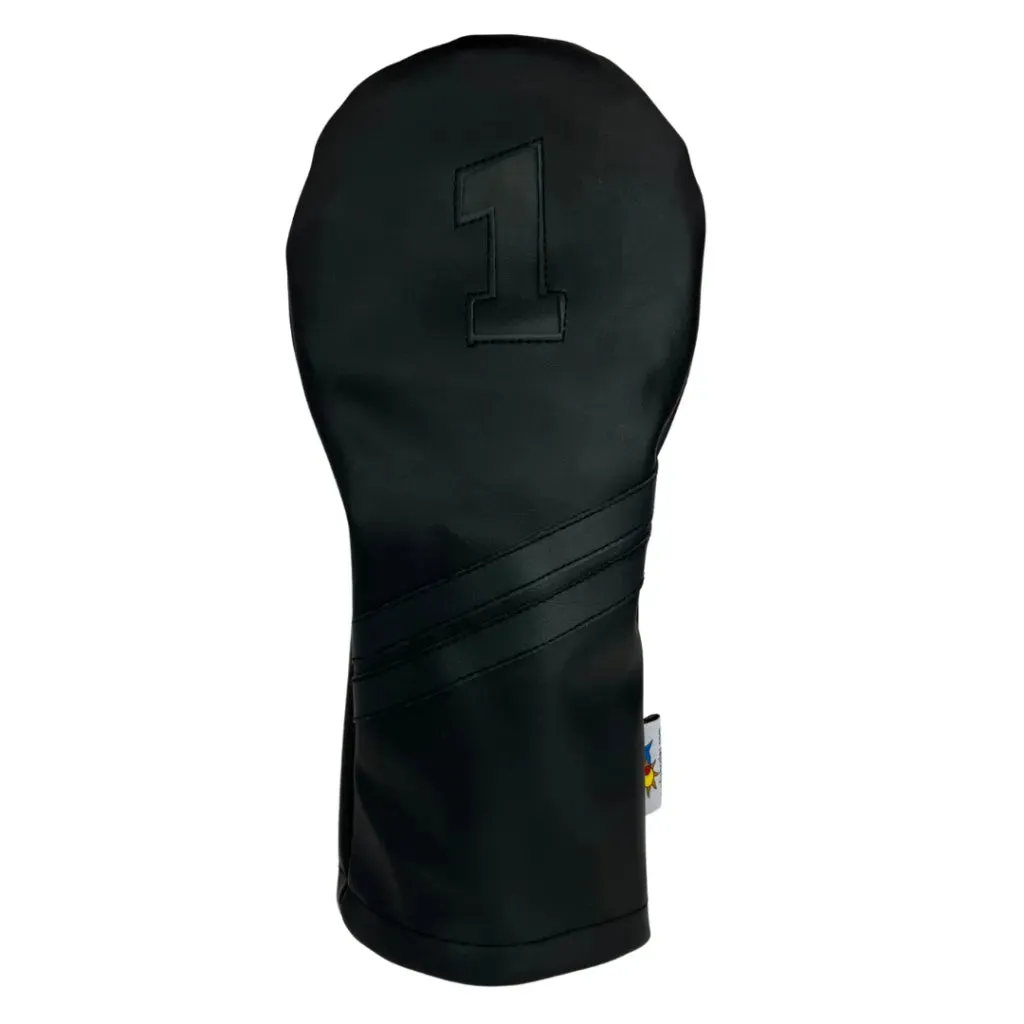 Sunfish: DuraLeather Headcovers - Murdered Out Black on Black