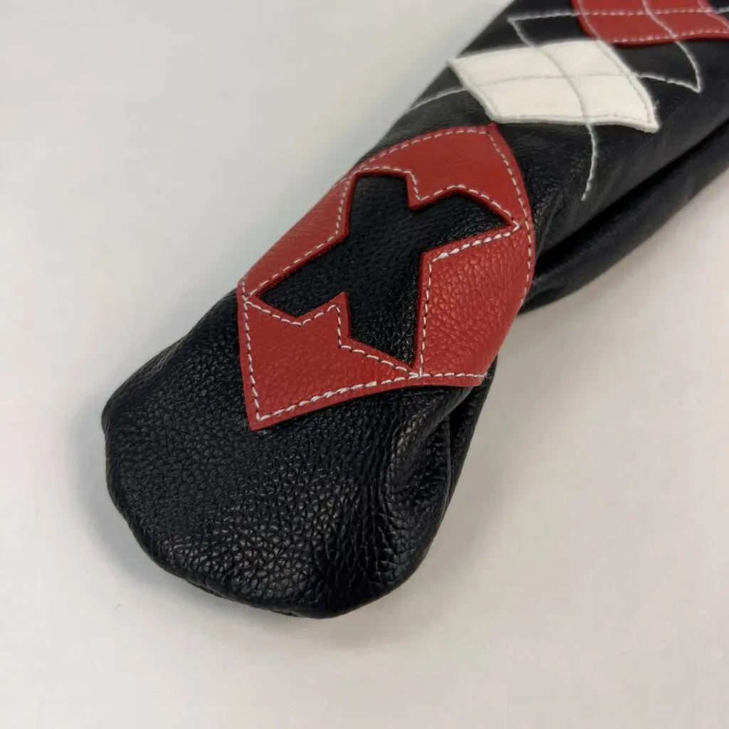 Sunfish: Leather Headcover Set - Argyle