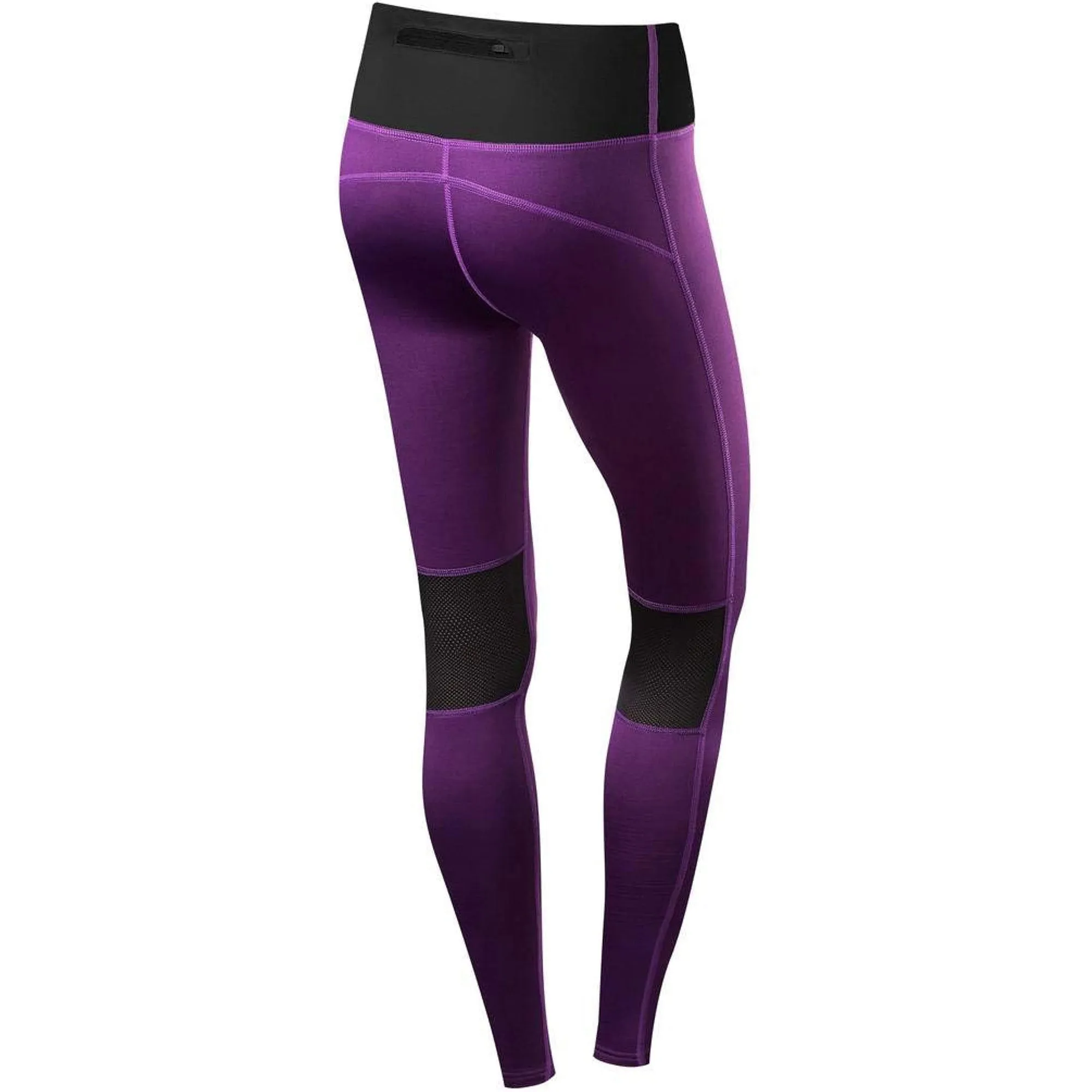 TCA SuperThermal Performance Womens Long Running Tights - Purple