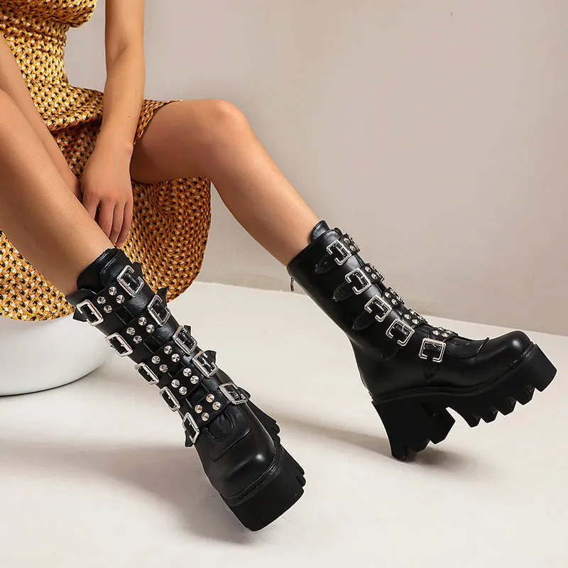 Thor Platform Punk Boots