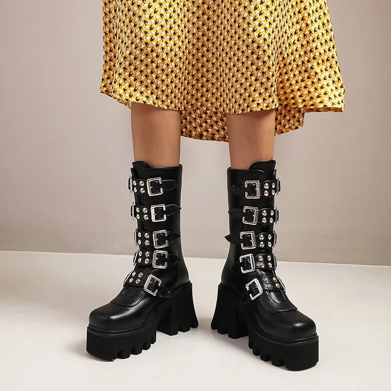 Thor Platform Punk Boots