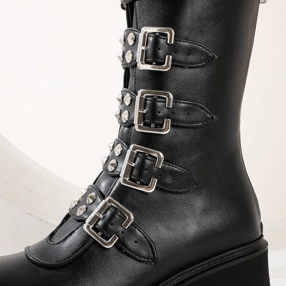 Thor Platform Punk Boots