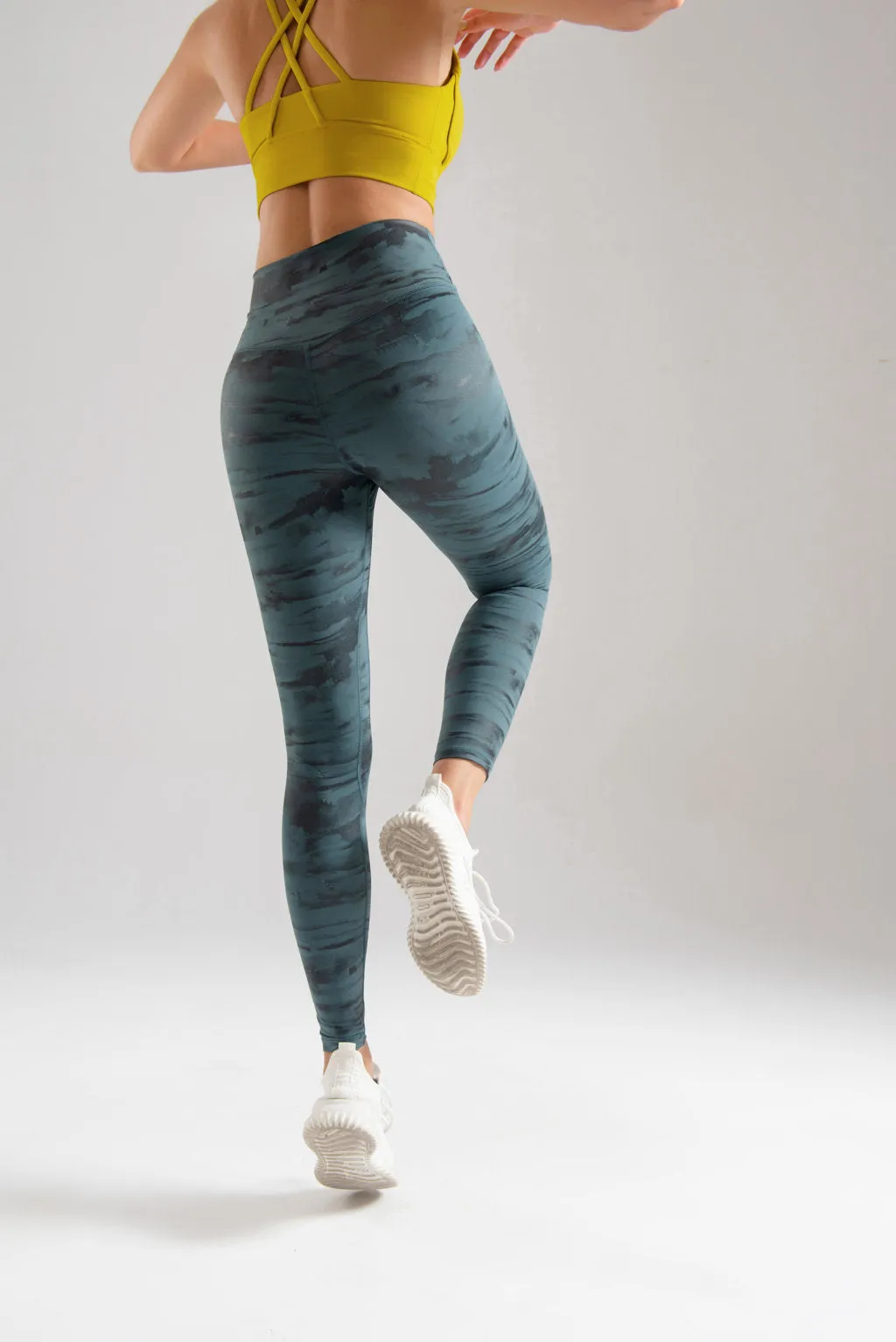 Tie Dye Looks High Waist Yoga Leggings