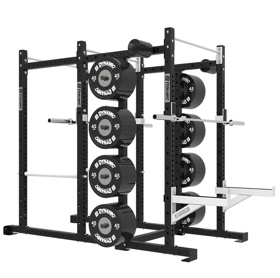 Titan G2 8' Power Rack/Half Rack Single Storage Post Combo