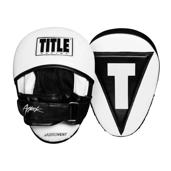 TITLE GEL  ATTACK “BIG-T” 2.0 MUAY THAI BOXING MMA PUNCHING FOCUS MITTS PADS