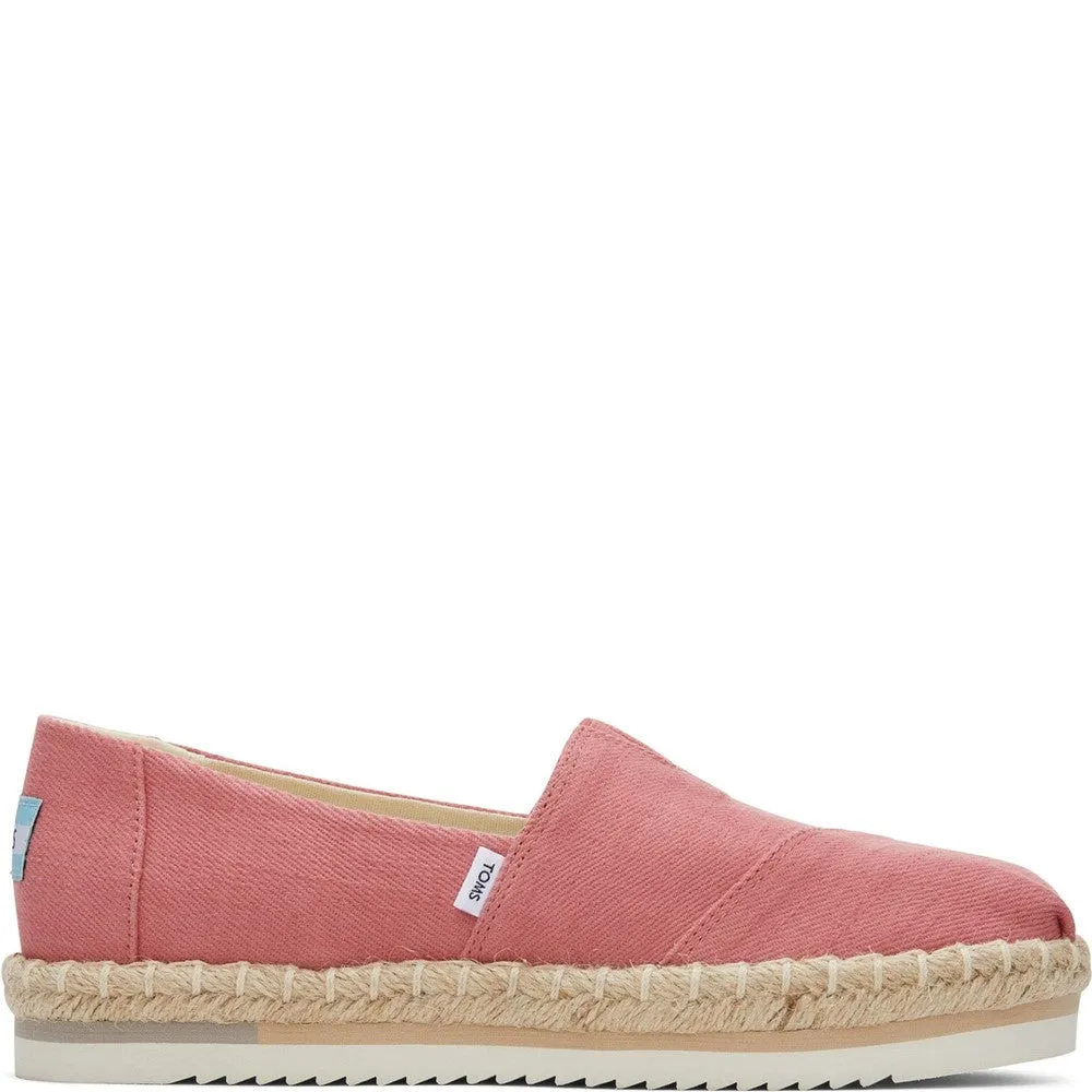 TOMS Alpargata Platform Rope Shoe