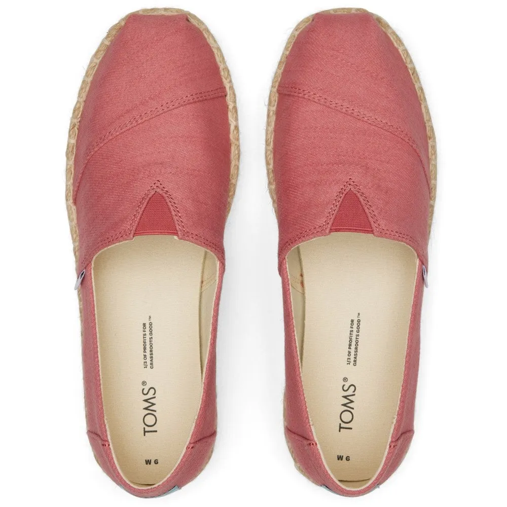 TOMS Alpargata Platform Rope Shoe