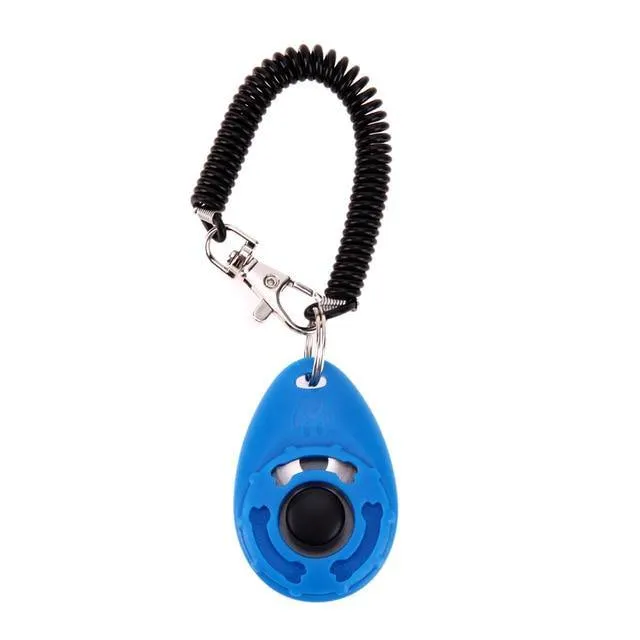 Train Like a Pro: 1pc Dog Training Clicker with Convenient Wrist Strap!