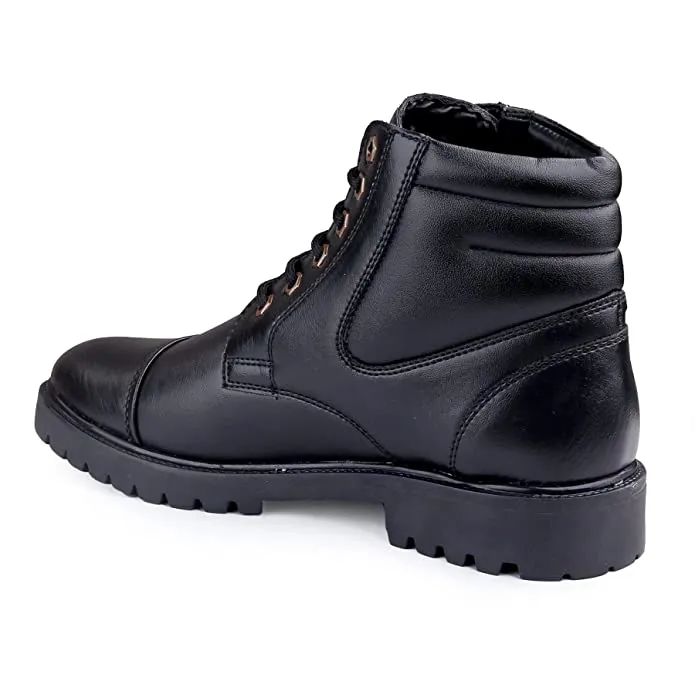 Trendy Casual Lace-Up Boot For Men's-JonasParamount