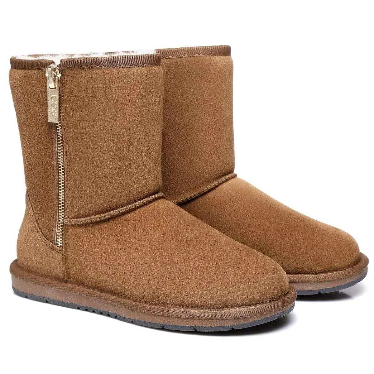 UGG Short Zipper Boots