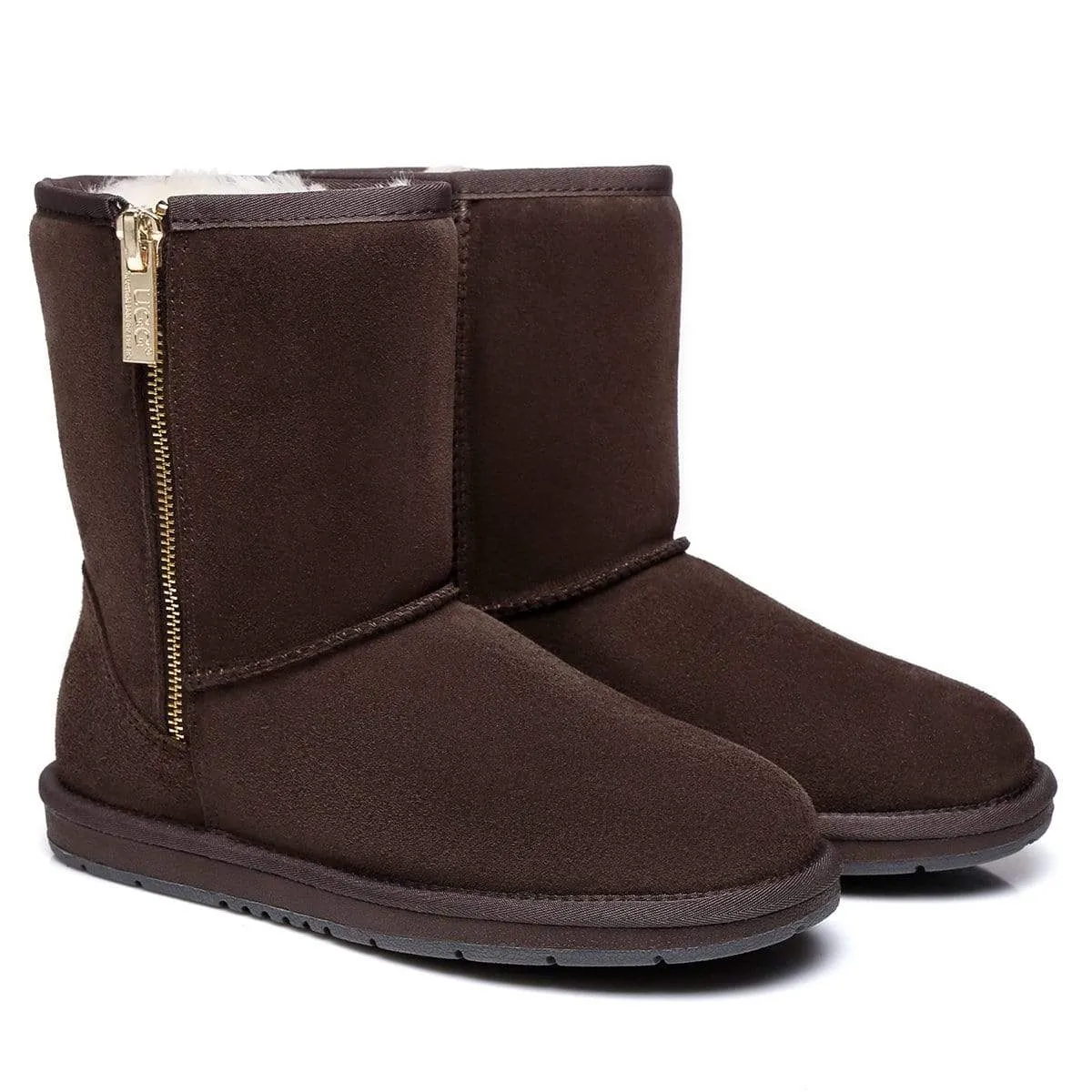 UGG Short Zipper Boots