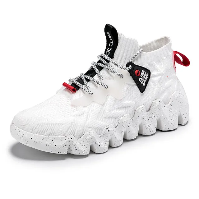 Ultralight Breathable Latex High-Top Sneakers