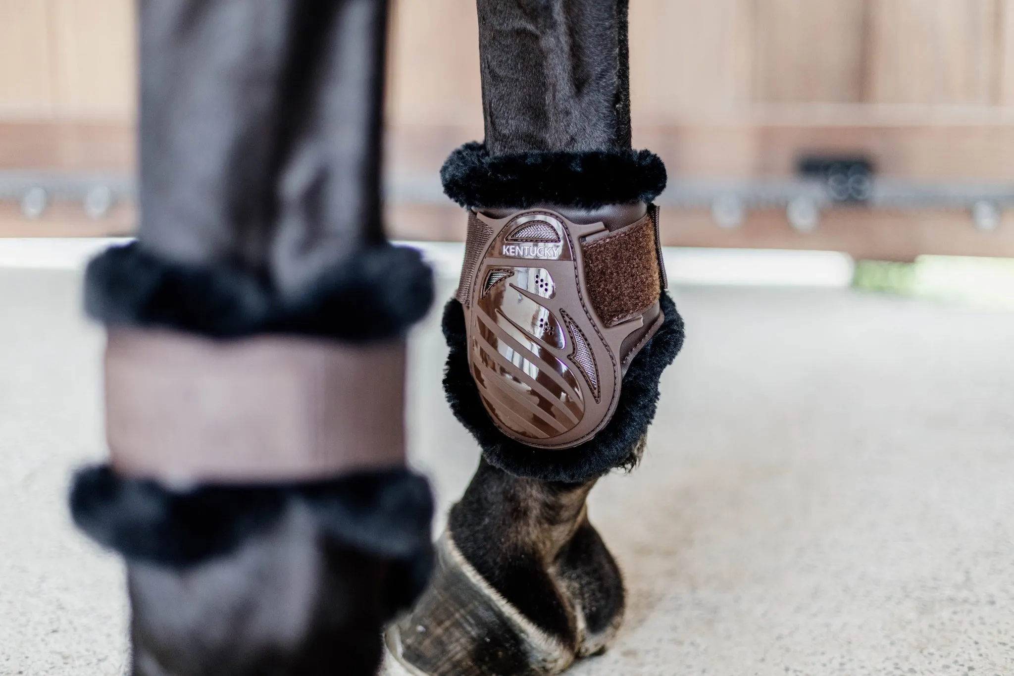 Vegan Sheepskin Young Horse Fetlock Boots