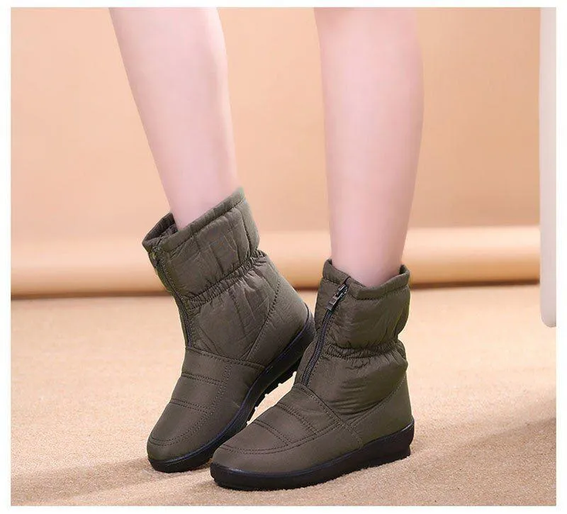 Warm & Fashionable: Women's Winter Casual Shoes - GCST19