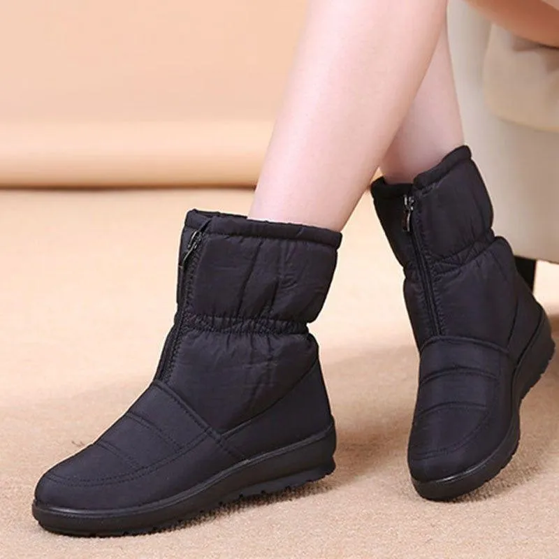 Warm & Fashionable: Women's Winter Casual Shoes - GCST19