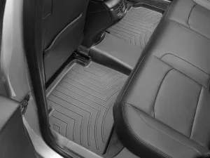 Weathertech® • 4416522 • FloorLiner • Molded Floor Liners • Black • Rear • Hyundai Elantra (No Hybrid) 21-23