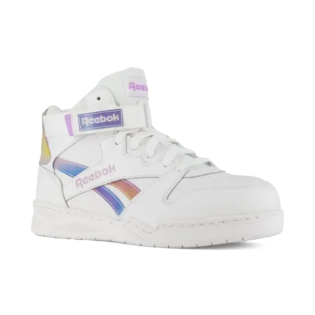 Women's BB4500 Composite-Toe High Top Work Sneaker Black/Holographic