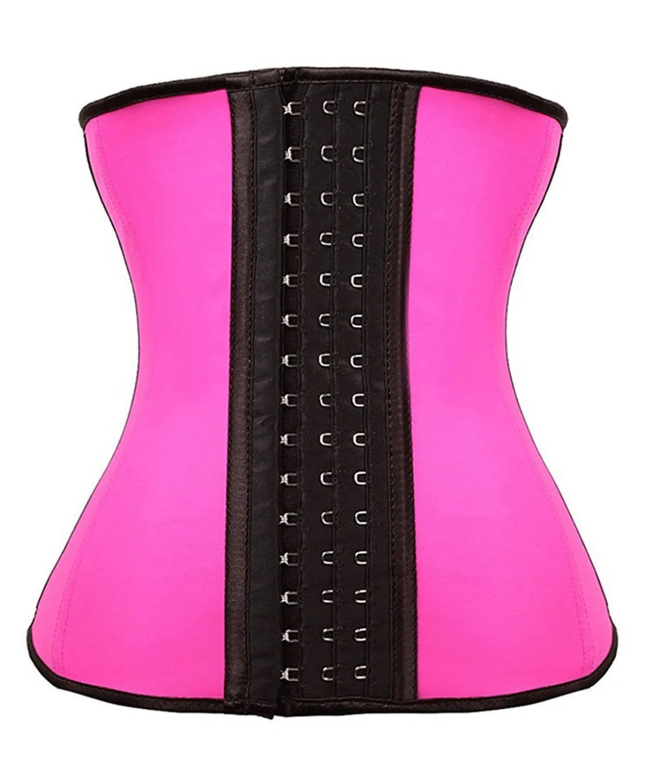 YIANNA Women Classic Latex Waist Trainer  9 Steel Bones 3 Row Hooks